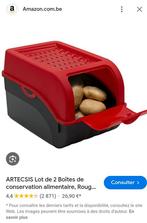 2 Boîtes de conservation Pdt - oignons, Ophalen, Nieuw, Rood, Overige typen