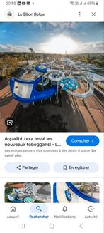 4 Tickets Aqualibi à 25 euro le ticket.
Valable 04/01/26, Tickets en Kaartjes, Overige Tickets en Kaartjes