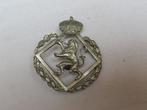 Mutskenteken KMS , kleur zilver, Verzamelen, Ophalen of Verzenden, Embleem of Badge