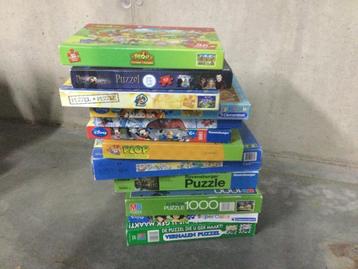 Kinder puzzels beschikbaar voor biedingen