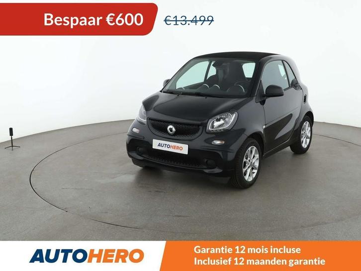 Smart Fortwo 0.9 Turbo Basis Standard (bj 2018, automaat), Auto's, Smart, Te koop, ForTwo, ABS, Airbags, Airconditioning, Bluetooth