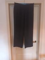 Zwarte wijde broek met fijne krijtstreep van het merk atmos, Kleding | Dames, Ophalen of Verzenden, Zo goed als nieuw, Maat 46/48 (XL) of groter