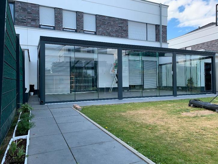 Veranda Zonwering & Screen, Tuin en Terras, Zonneschermen, Nieuw, Screen, Elektrisch, Ophalen