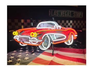 Corvette C1 neon en veel andere USA neons in de aanbieding, Enlèvement