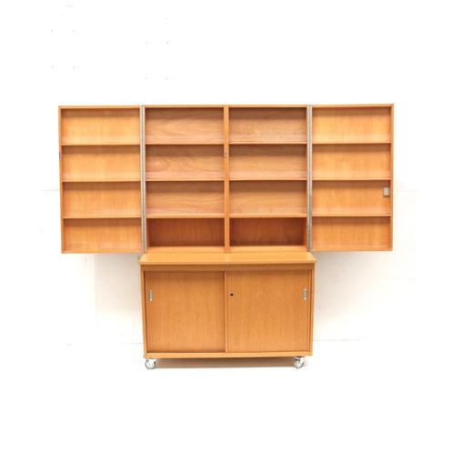 Zeldzame vintage dressoir kast boekenkast winkel jaren '60, Huis en Inrichting, Kasten | Lockerkasten, Ophalen of Verzenden