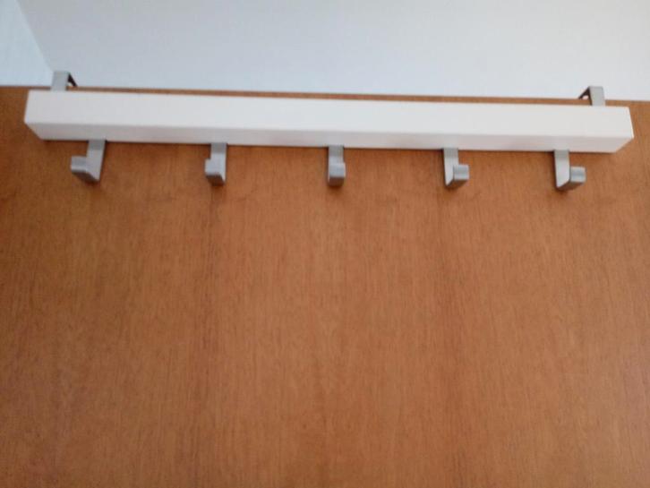 Deur- of muurkapstok met 5 metalen haken Ikea, Huis en Inrichting, Woonaccessoires | Kapstokken, Nieuw, Wandkapstok, Minder dan 100 cm