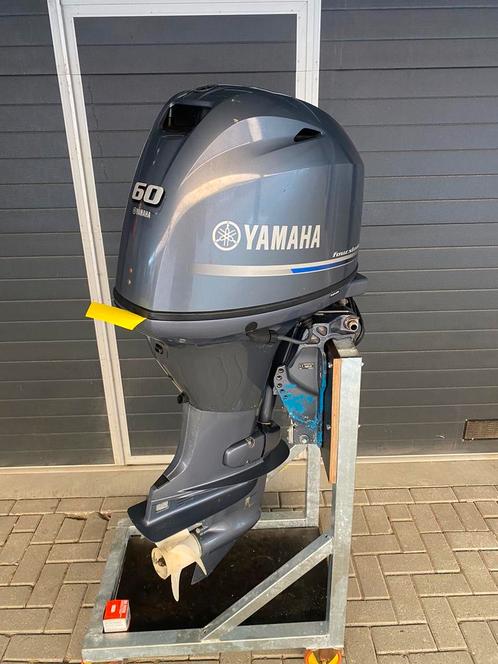 Yamaha 60 pk 4 takt EFI langstaart 2018, Watersport en Boten, Buiten- en Binnenboordmotoren, Zo goed als nieuw, Benzine, Buitenboordmotor