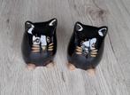 2 mooie kleine decoratieve beeldjes van katjes, Ophalen of Verzenden, Nieuw, Dier