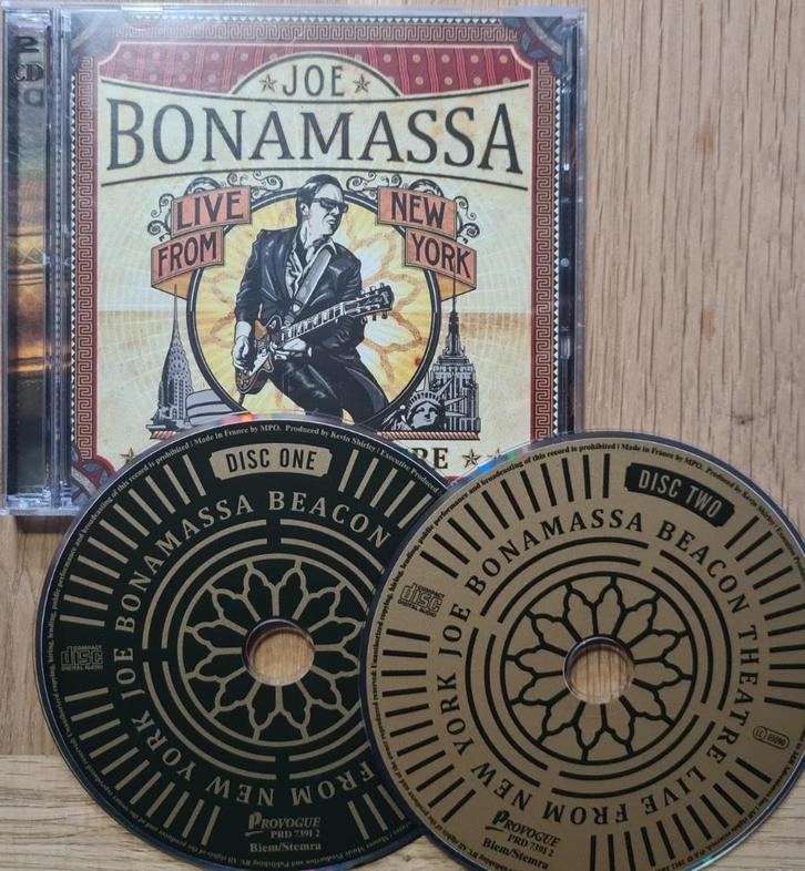 JOE BONAMASSA - Live from Beacon Theatre NYC ( 2CD ), Cd's en Dvd's, Cd's | Rock, Zo goed als nieuw, Poprock, Verzenden
