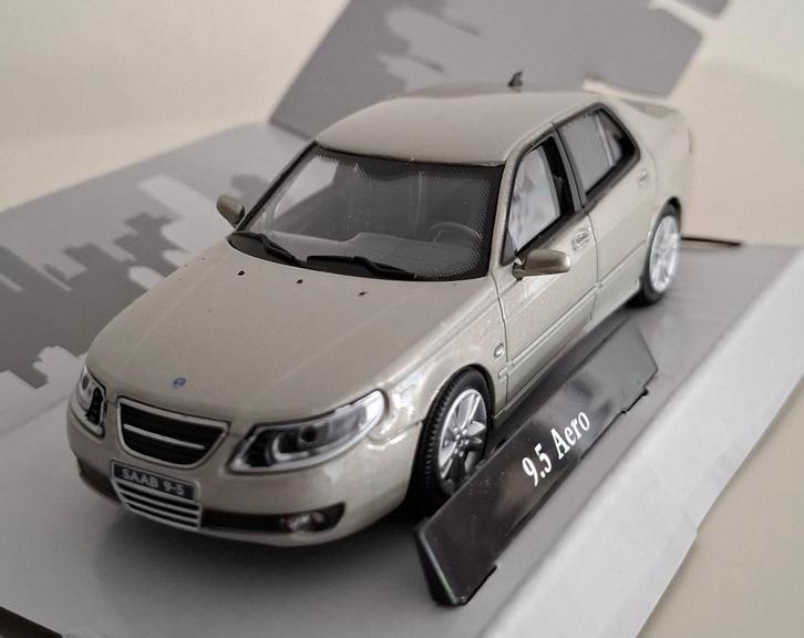 Saab 9-5 Aéro, Hobby & Loisirs créatifs, Voitures miniatures | 1:43, Neuf, Voiture, Autres marques, Enlèvement ou Envoi