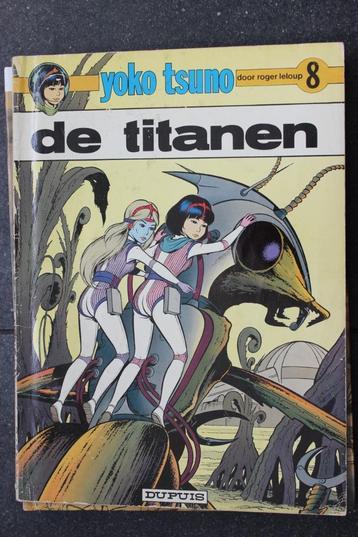 STRIP SC YOKO TSUNO 8 DE TITANEN EERSTE DRUK beschikbaar voor biedingen