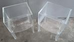Kartell bijzettafels transparant in Acryl, Ophalen, Privacy@kartell.it, Kunststof, Gebruikt