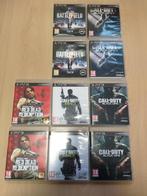 Lot 2x BF3 - 2x Black Ops 1+2 - 2x COD MW3 - 2x Red Dead Red, Consoles de jeu & Jeux vidéo, Jeux | Sony PlayStation 3, À partir de 18 ans