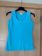 Top Mer&Sud Turquoise T1/S (nr7122), Taille 36 (S), Mer & Sud, Bleu, Sans manches