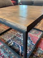 Woonkamertafel - hout en metaal, Ophalen, Zo goed als nieuw