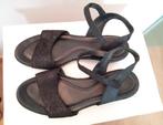 Zwarte sandalen Think maat 42, Kleding | Dames, Ophalen, Zwart, Sandalen of Muiltjes, Zo goed als nieuw