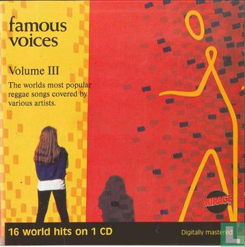 CD- Famous voices - Vol. III 