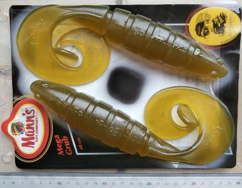 Mann’s Mega Grubs & Mann's Chameleon Lizards, Watersport en Boten, Hengelsport | Roofvissen, Nieuw, Overige typen, Verzenden