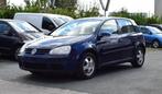 VW GOLF 5 1.4 BENZINE AIRCO, Auto's, Zwart, Blauw, Bedrijf, 5 zetels