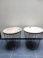 bijzettafeltjes, Huis en Inrichting, Ophalen, Gebruikt, Minder dan 45 cm