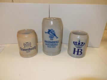 BIERPULLEN van KRONENBOURG &HB & HASENBRÄU 