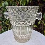 Champagnekoeler van geslepen kristal. Frans jaren ´50., Ophalen of Verzenden