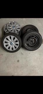 Winterbanden op velg BMW 3-reeks, Ophalen, Gebruikt, 16 inch, Banden en Velgen