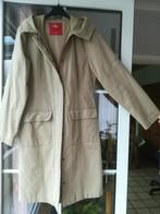 mooie lange beige jas met kap van edc by exprit maat S, Enlèvement ou Envoi, Taille 36 (S), Beige