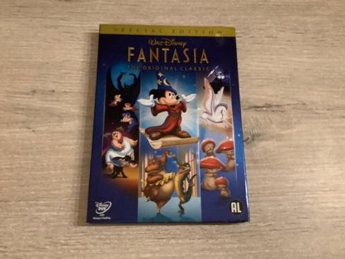 Walt Disney Fantasia DVD, Cd's en Dvd's, Dvd's | Tekenfilms en Animatie, Zo goed als nieuw, Europees, Tekenfilm, Alle leeftijden