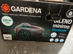 Gardena Silencio met garage, Tuin en Terras, Robotmaaiers, Nieuw, Gardena, Met regensensor