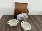 Witte tapasschaaltjes Nicky Vankets, Huis en Inrichting, Keuken | Servies, Ophalen, Nieuw, Porselein, Schaal of Schalen