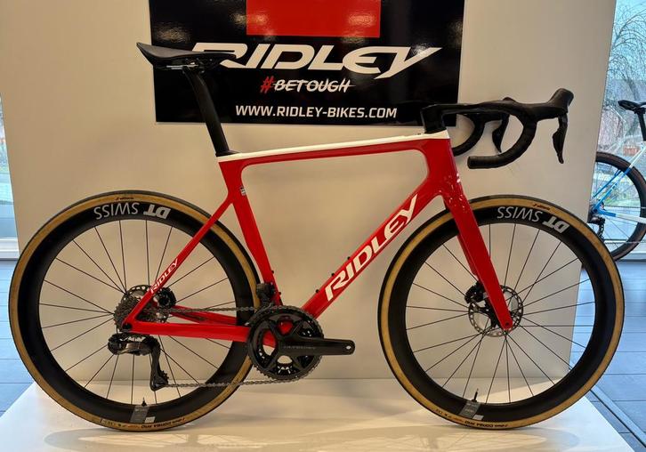 Ridley Falcn RS demofietsen, L, ultegra di2, DT swiss SALE, Vélos & Vélomoteurs, Vélos | Vélos de course, Comme neuf, Carbone