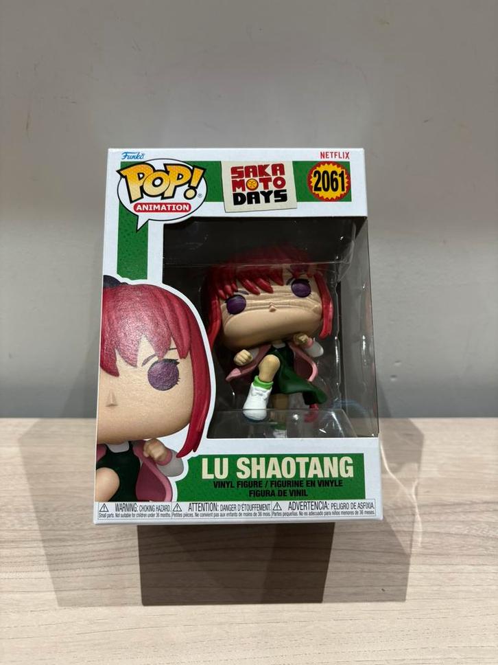 Funko Pop! Animation – Lu Shaotang #2061 - Sakamoto Days, Verzamelen, Poppetjes en Figuurtjes, Zo goed als nieuw, Ophalen of Verzenden