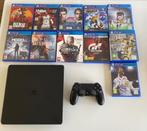 PS4 1TB + 2 controllers +  Thrustmaster T150 + 11 games, Games en Spelcomputers, Spelcomputers | Sony PlayStation 4, Met 2 controllers