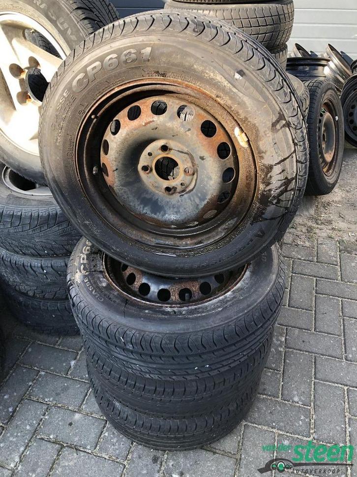 Fiat Alfa Zomerbandenset 185-65-14 86H Steek 4 x 98 ET35 NG5, Auto-onderdelen, Banden en Velgen, Banden en Velgen, Zomerbanden