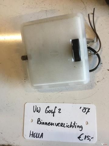Vw Golf 2 1.3 benzine 1987 Binnenverlichting beschikbaar voor biedingen
