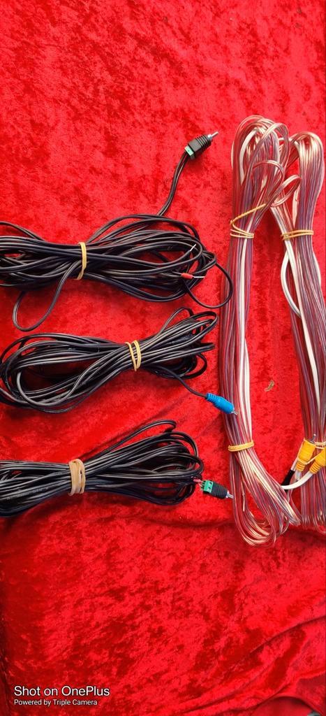 Bose Luidsprekerkabels 5x originele lengtes, Audio, Tv en Foto, Home Cinema-sets, Zo goed als nieuw, Ophalen of Verzenden
