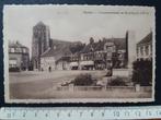 Postkaart Balen Baelen Gemeenteplaats en standbeeld 1914-18, Verzamelen, Postkaarten | België, Ophalen of Verzenden, 1920 tot 1940