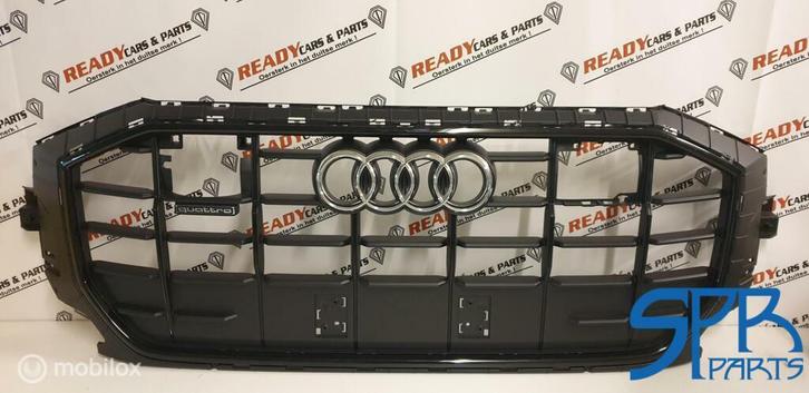 Q8 4M8 S-LINE GRILL Grille 4M8853651AF ACC HOOGGLANS ZWART, Auto-onderdelen, Carrosserie, Audi, Nieuw, Ophalen of Verzenden