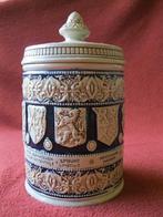 Vintage tabakpot Grés 'Belgische provincien'., Antiquités & Art, Antiquités | Céramique & Poterie, Enlèvement