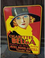 Bord Belga sigaretten, Ophalen of Verzenden