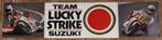 Vintage sticker Kevin Schwantz Moto GP Suzuki Lucky Strike, Comme neuf, Voiture ou Moto, Enlèvement ou Envoi