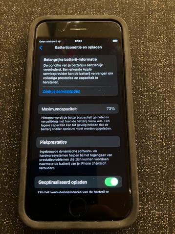 iphone SE 2020 64GB met otterbox case beschikbaar voor biedingen