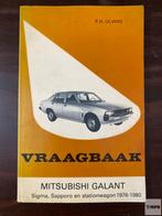 Vraagbaak Mitsubishi Galant 1976-1980 Nederlands, Auto diversen, Handleidingen en Instructieboekjes, Ophalen of Verzenden