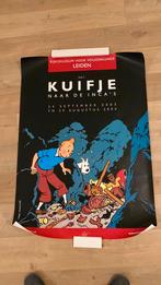 Kuifje Tintin hergé affiche 2003 groot formaat, Ophalen of Verzenden, Zo goed als nieuw, Kuifje