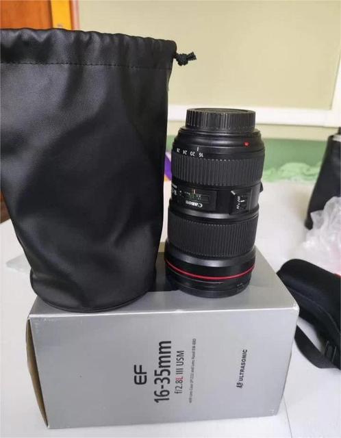 Canon EF 16-35mm f/2.8L III USM Objectief, Audio, Tv en Foto, Foto | Lenzen en Objectieven, Zo goed als nieuw, Accessoires, Ophalen of Verzenden