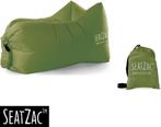 Zitzak- Seatzac – Groen – Donkergroen – 110 x 80 x 70 cm, Maison & Meubles, Sièges-poires, Vert, Pouf, Enlèvement, Neuf