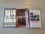 Boeken WO1, Boeken, Ophalen of Verzenden
