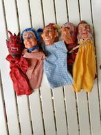 Vintage poppenkast handpoppen, Ophalen of Verzenden