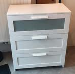 Lot de deux commodes Ikea Brimnes blanches, Enlèvement, Comme neuf